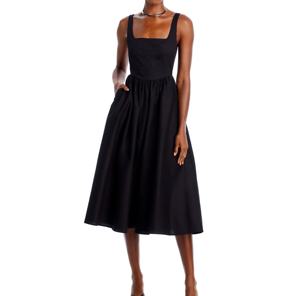 Elegant Black Midi dress